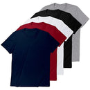 Kit 4 Camiseta Masculina Lisa 100% Algodão Básica Casual Silk Sublimação