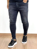 Calça slim masculina alfaiataria+ frete grátis